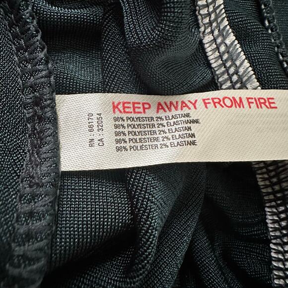 Free People Intimately dark green long sleeve v-neck bodysuit size M - Picture 6 of 10